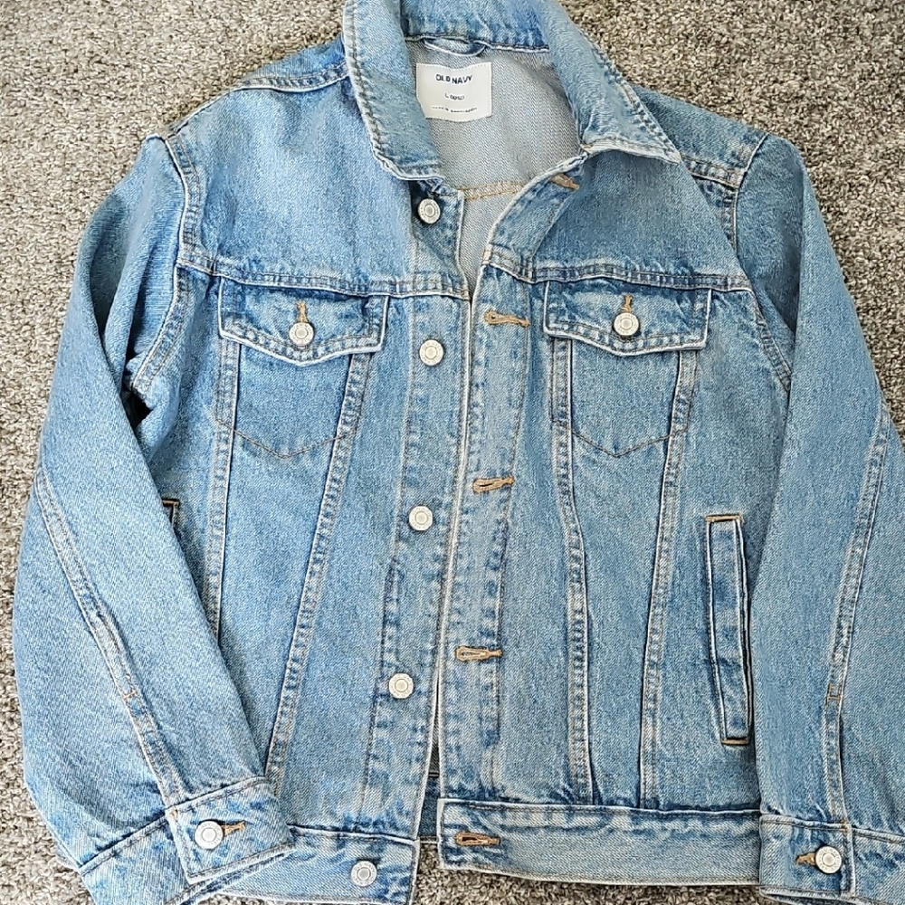 Girls size 10-12 Old Navy Bluejean jacket NEW without tags